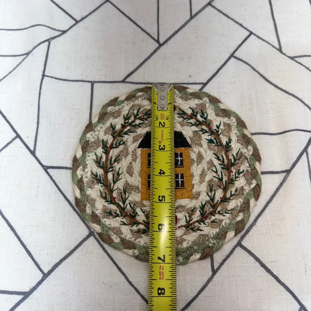 Capitol Earth Rugs Round Coaster 7
